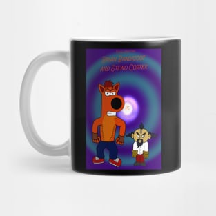 Brian Bandicoot and Stewo Cortex Mug